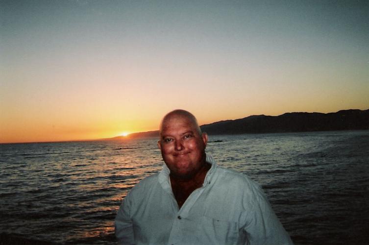 One of the last pictures of Jay taken at the beach